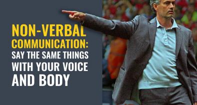 Non-verbal communication and coherence: say the same things with your voice and body